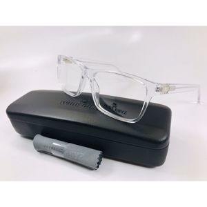 New Wide Guyz Crystal BULLDOG Eyeglasses 57mm for The Stylish Large Man